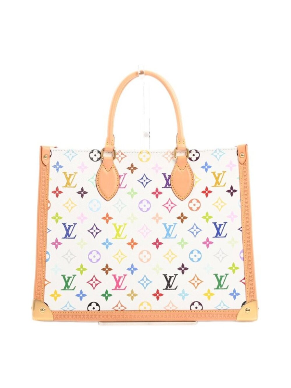 Louis Vuitton Handbag LV x Takashi Murakami On The Go Trunk MM